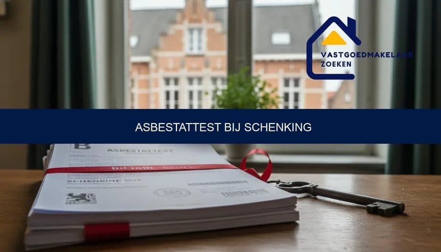 Asbestattest bij schenking van een oudere woning
