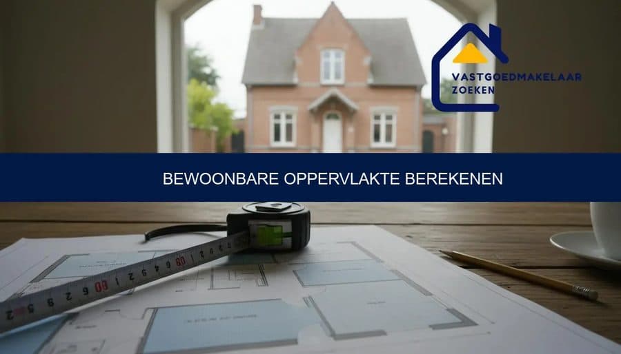 Bewoonbare oppervlakte berekenen