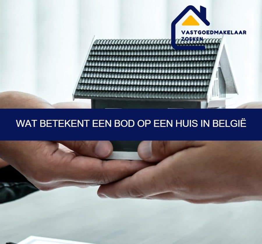 Wat betekent een bod op een huis in België