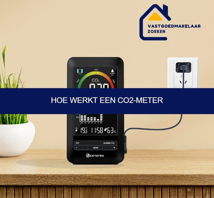 Hoe werkt een CO2-meter