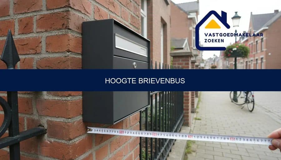 Hoogte brievenbus