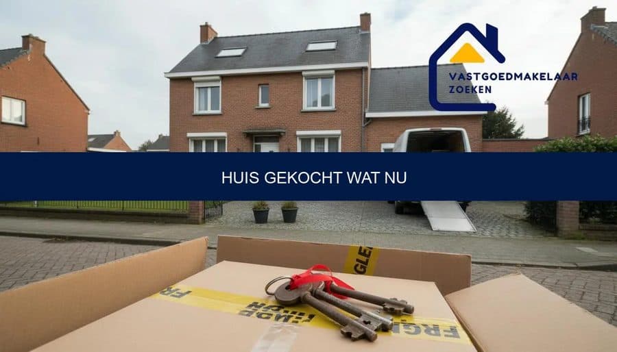 Huis gekocht wat nu