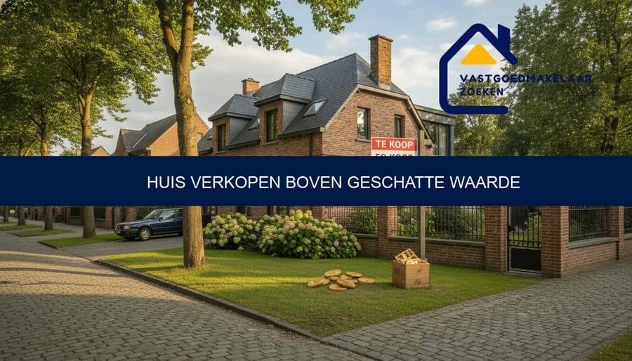 Huis verkopen boven geschatte waarde