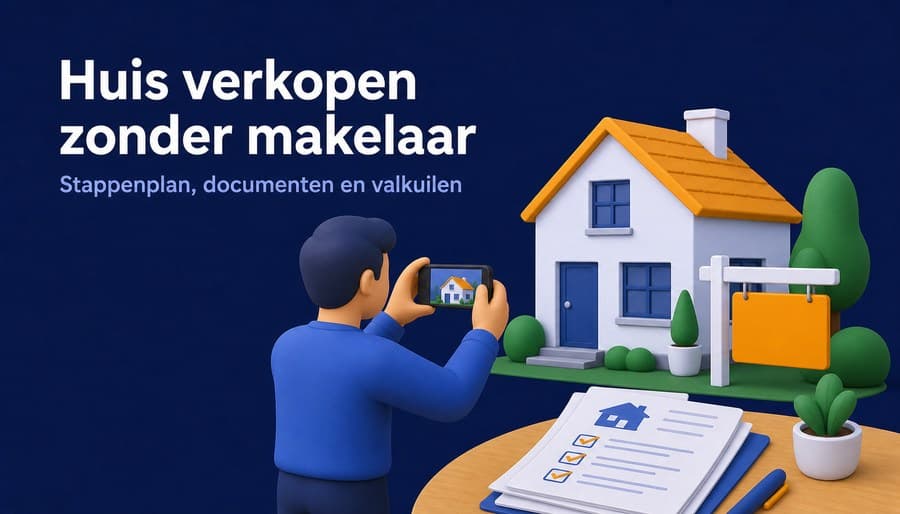 Huiseigenaar fotografeert zelf zijn woning voor verkoop zonder makelaar