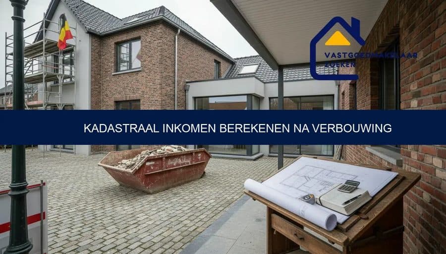 Kadastraal inkomen berekenen na verbouwing