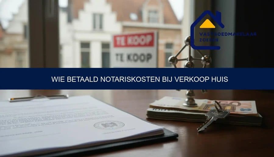 wie betaald notariskosten bij verkoop huis