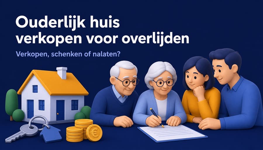 ouderlijk huis verkopen voor overlijden