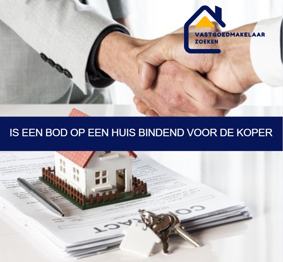 Is een bod op een huis bindend voor de koper